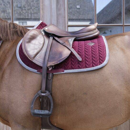 Kentucky Horsewear saddle pad Velvet Contrast