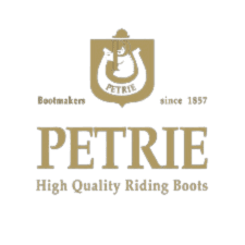 Petrie riding boots logo