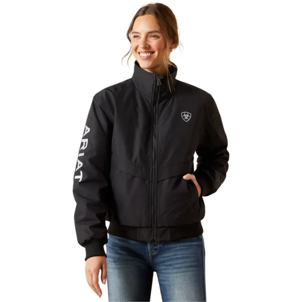 2025 Ariat Womens Stable 2.0 Insulated Jacket 10062853 Black (1) (1)