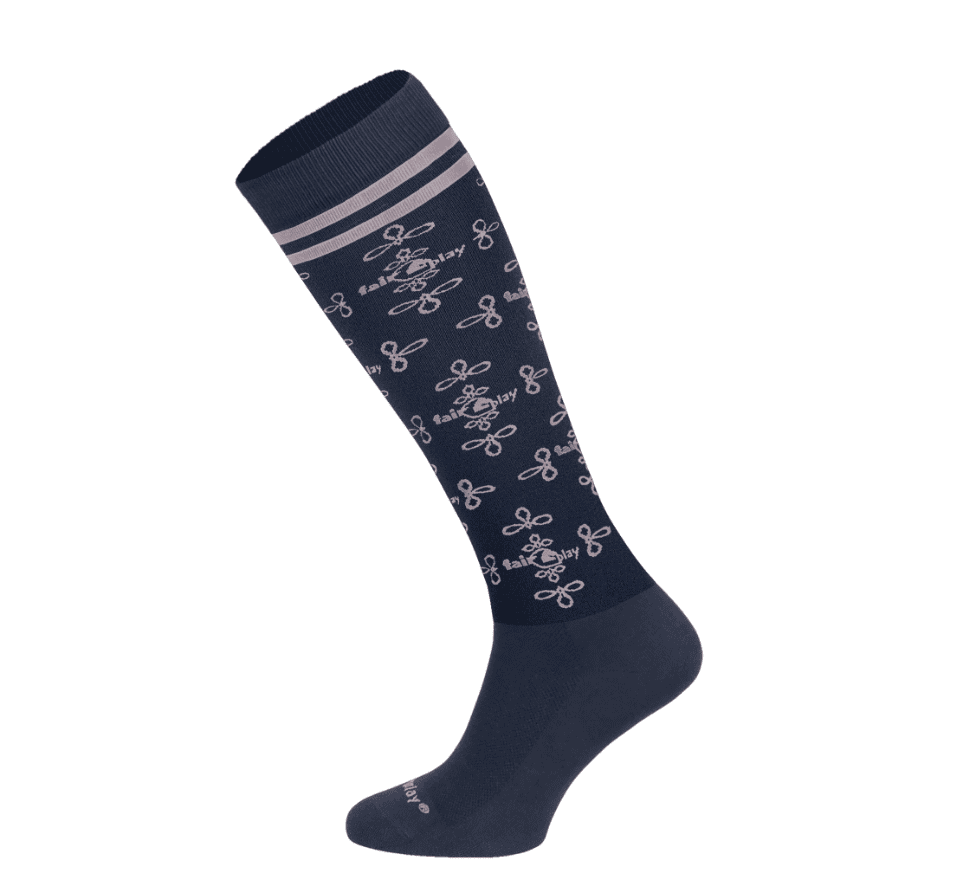 Zeķes ar ziedu un rakstu dizainu, komfortablas un stilīgas.
