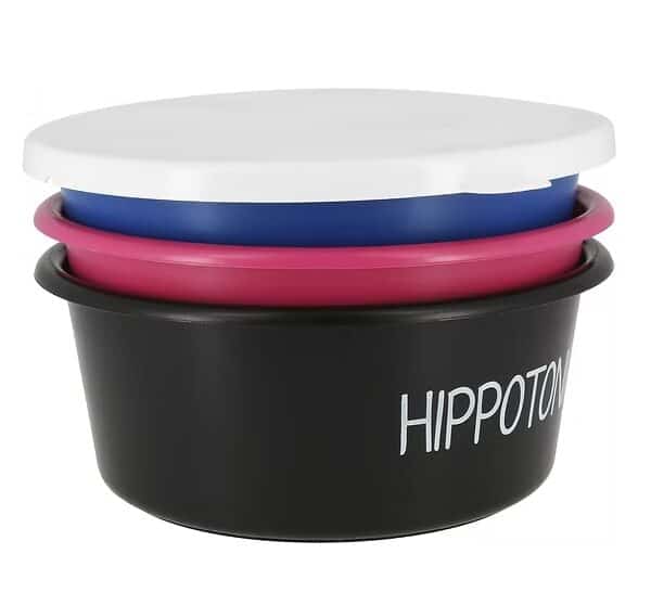 Storage containers with lids in various colours, for food storage, HIPPO TONE.