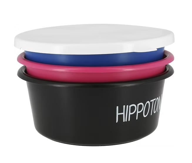Uzglabāšanas trauki ar dažādu krāsu vākiem, pārtikas uzglabāšanai, HIPPO TONE.